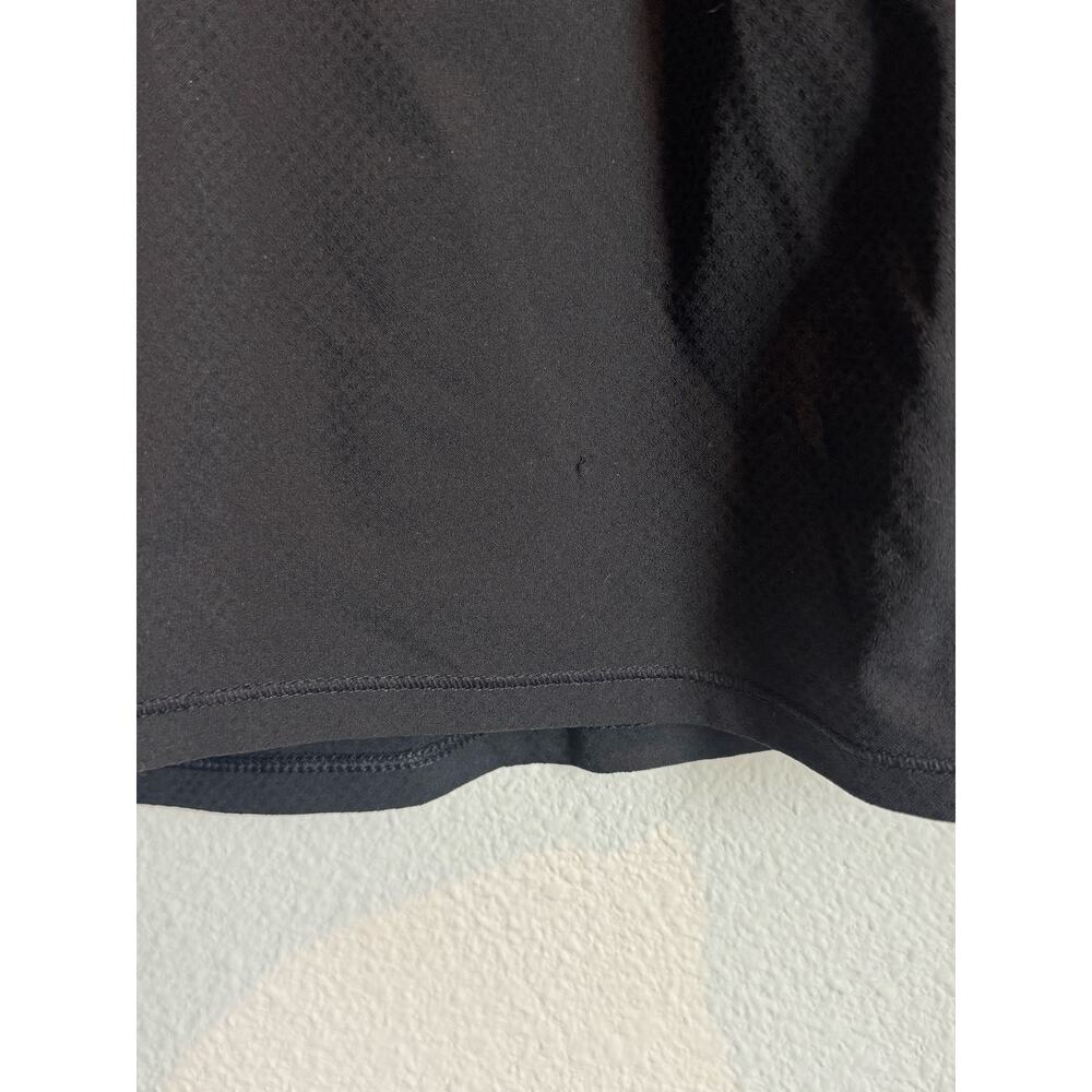 Athleta Action Skort in Dobby 14.5” Black Athletic Golf Tennis Skirt Size - Picture 4 of 5